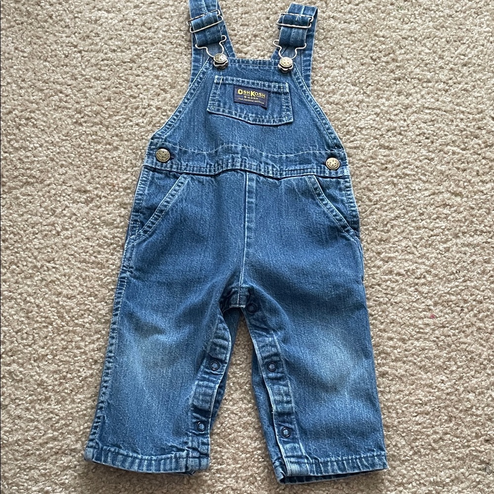 OshKosh B'gosh Medium Blue Denim Kids Overalls